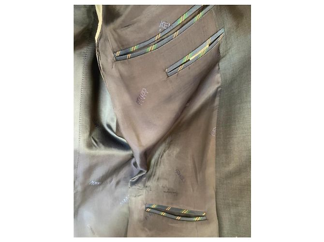 Giacca Kenzo blu scuro in cotone - vista 5