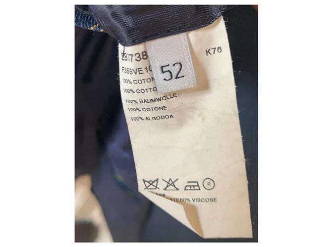 Giacca Kenzo blu scuro in cotone - vista 9