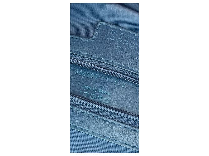 Marsupio Gucci Monogram Beige e Blu Blu scuro - vista 8