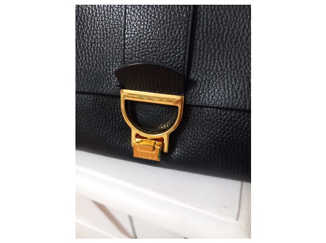 Autre Marque Borsa Coccinelle in pelle nera Nero - vista 2