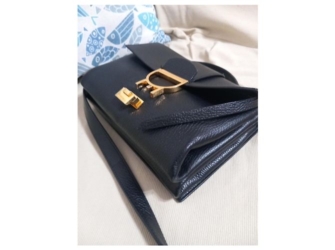 Autre Marque Borsa Coccinelle in pelle nera Nero - vista 6