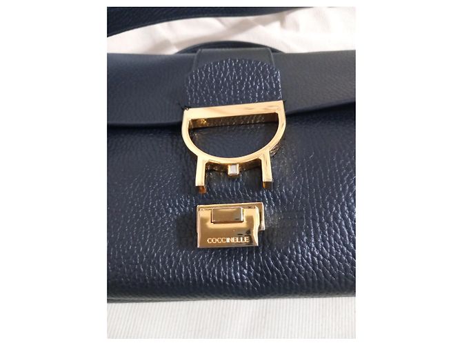 Autre Marque Borsa Coccinelle in pelle nera Nero - vista 8