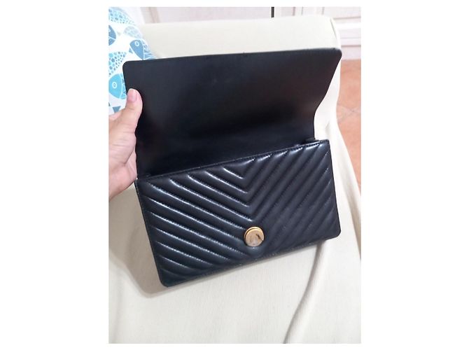 Borsa a tracolla Pinko in pelle nera Nero - vista 3