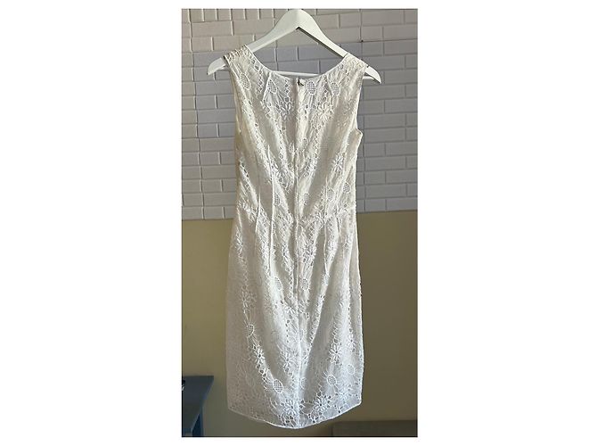 Vestido de encaje blanco Dolce & Gabbana - vista 2