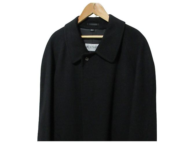 Autre Marque Abrigo DESARS Tsubame Coat Cashmere Long Single Collar Coat Negro - vista 4