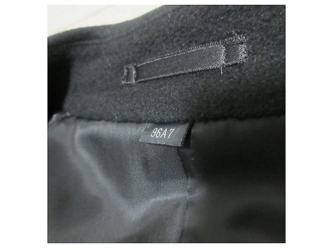 Autre Marque Abrigo DESARS Tsubame Coat Cashmere Long Single Collar Coat Negro - vista 8