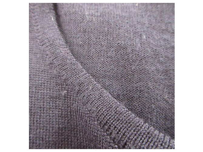Autre Marque John Smedley Strickwaren aus Merinowolle Blau Marineblau - Ansicht 10