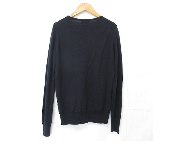 Autre Marque John Smedley Strickwaren aus Merinowolle Blau Marineblau - Ansicht 2