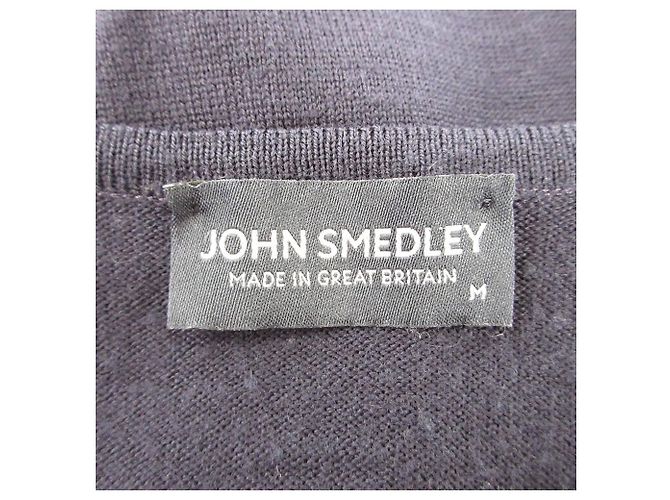 Autre Marque John Smedley Strickwaren aus Merinowolle Blau Marineblau - Ansicht 4