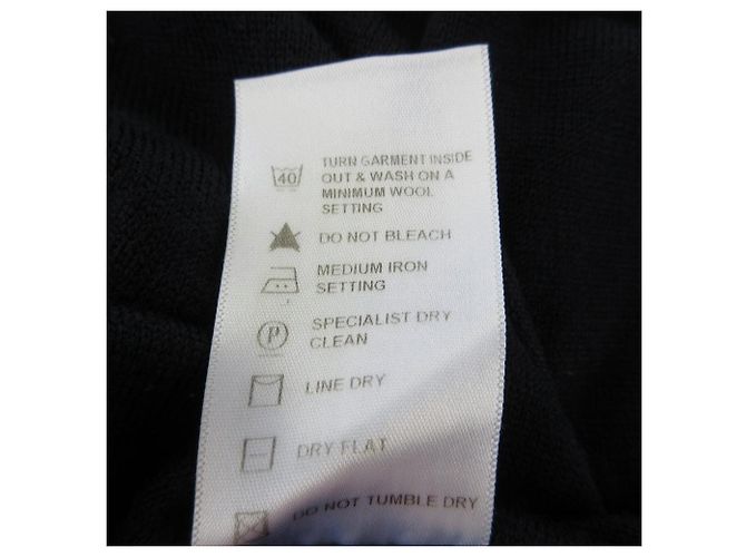 Autre Marque John Smedley Strickwaren aus Merinowolle Blau Marineblau - Ansicht 6