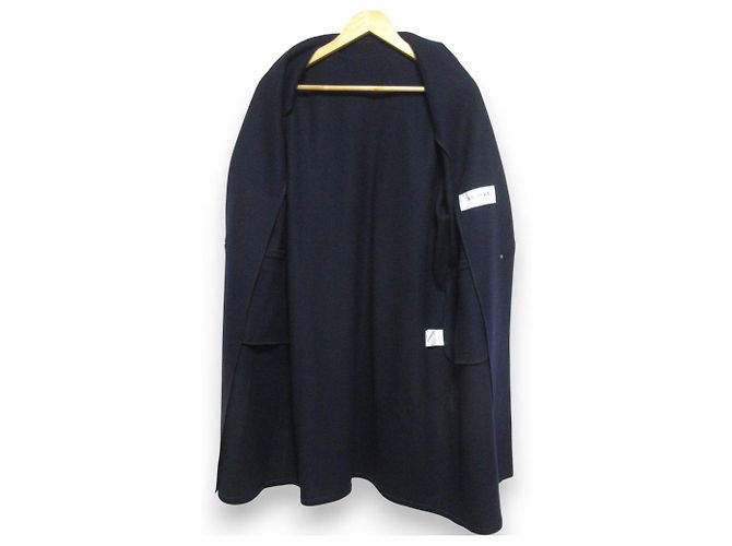Autre Marque Abrigo de mezcla de lana ADORE Azul Azul marino - vista 3