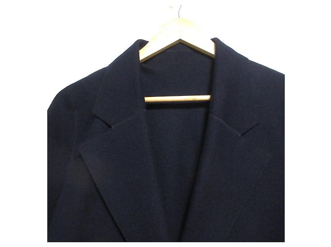 Autre Marque Abrigo de mezcla de lana ADORE Azul Azul marino - vista 4