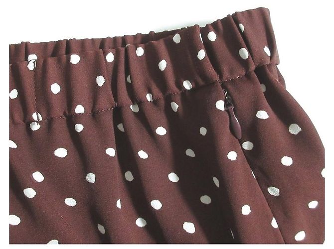 Autre Marque Falda larga de lunares Mila Owen Castaño - vista 4