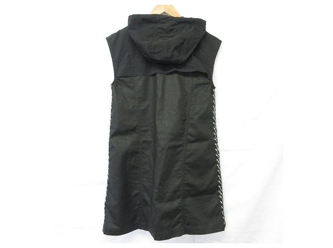 Autre Marque Diesel D-JANA-NE Chaleco Largo Sin Mangas Negro - vista 2