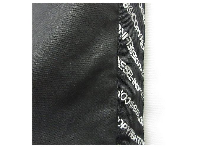 Autre Marque Diesel D-JANA-NE Chaleco Largo Sin Mangas Negro - vista 4