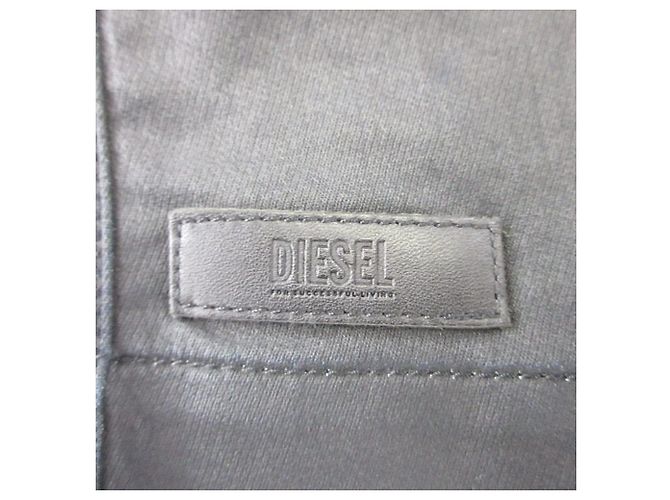 Autre Marque Diesel D-JANA-NE Chaleco Largo Sin Mangas Negro - vista 6