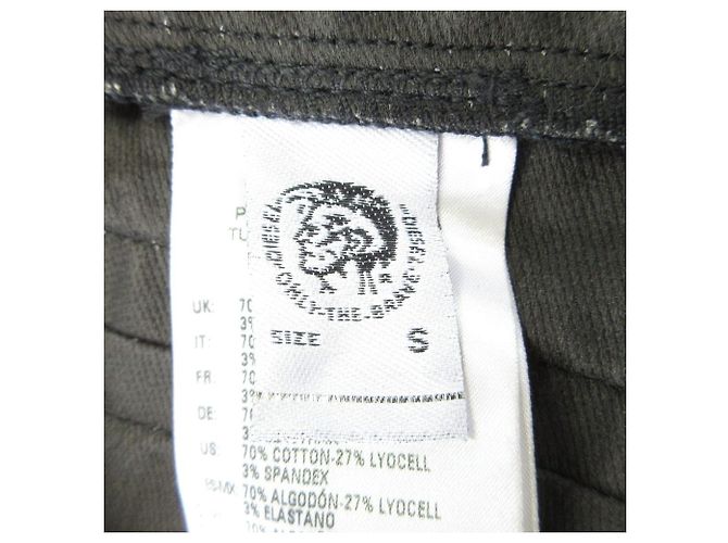 Autre Marque Diesel D-JANA-NE Chaleco Largo Sin Mangas Negro - vista 7