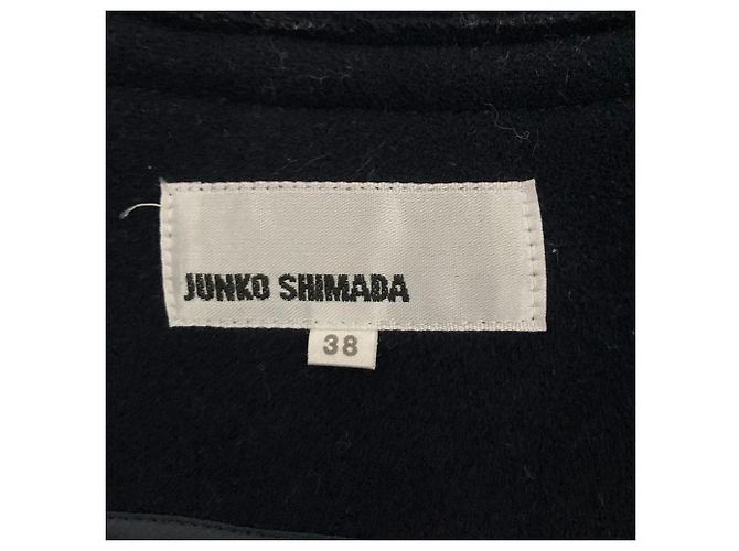 Autre Marque Abrigo de lana melton JUNKO SHIMADA Azul Azul marino - vista 5