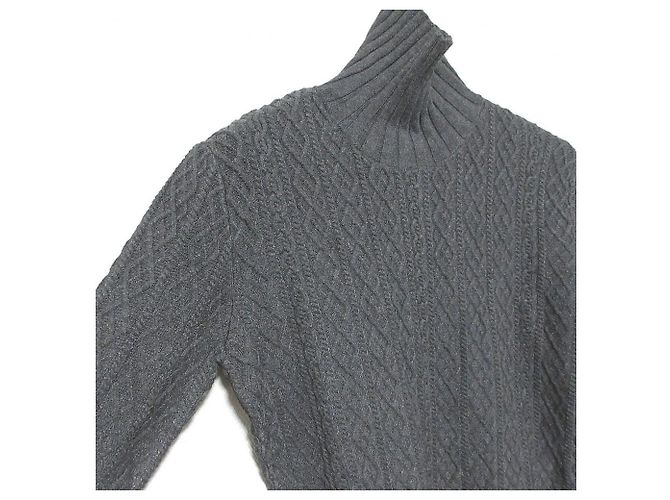 Autre Marque Rollkragenpullover aus Strick LE CIEL BLEU Braun - Ansicht 3