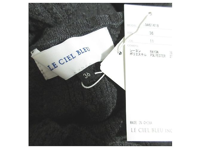 Autre Marque Rollkragenpullover aus Strick LE CIEL BLEU Braun - Ansicht 4