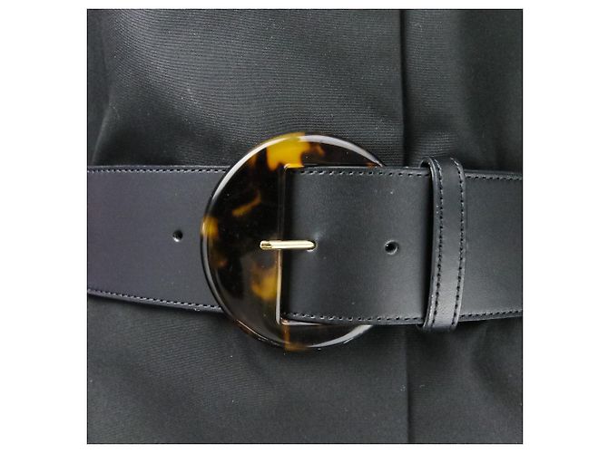 Autre Marque Abrigo FOXEY Coat Boulogne Long Coat Negro - vista 8