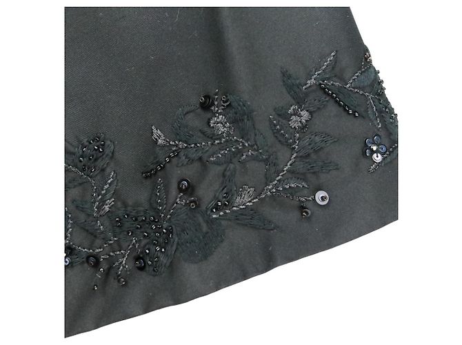 Autre Marque Abrigo FOXEY Coat Boulogne Long Coat Negro - vista 9