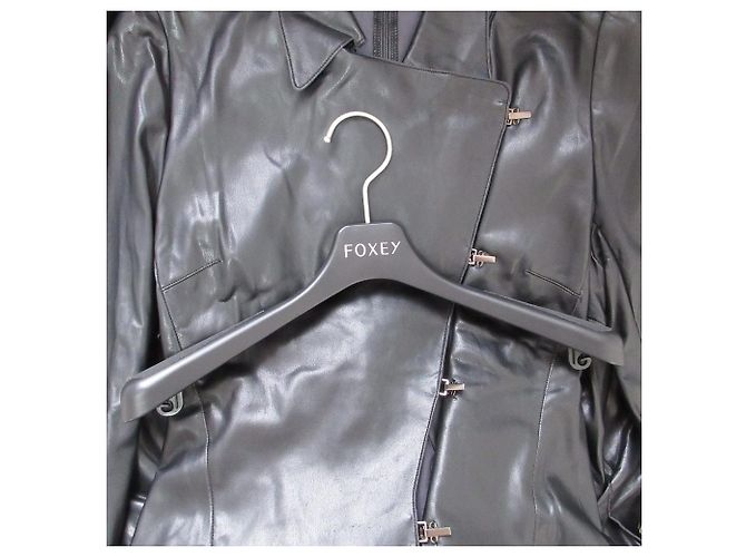 Autre Marque Abrigo de piel sintética FOXEY NEW YORK Negro - vista 12