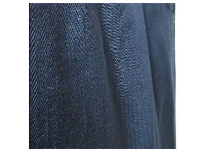 Autre Marque Aspesi Deformed Tuck Tapered Wide Pants Blu Blu navy - vista 11