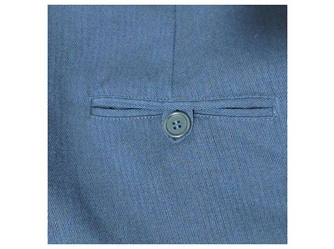 Autre Marque Aspesi Deformed Tuck Tapered Wide Pants Blu Blu navy - vista 5