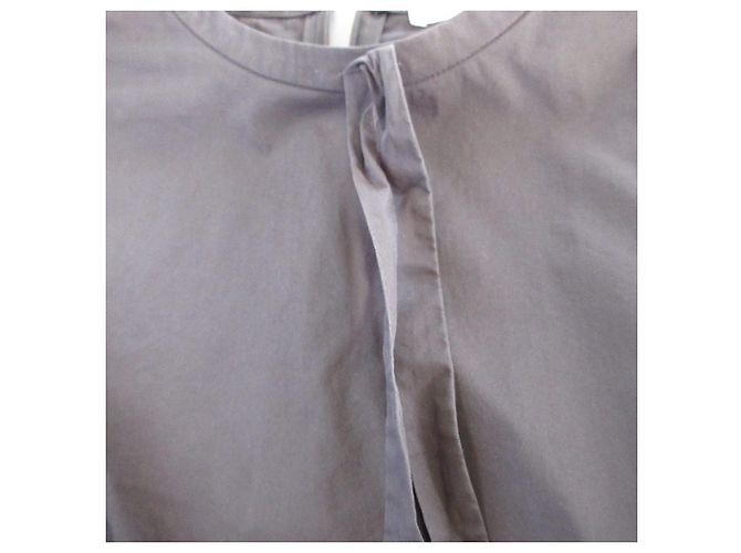 Autre Marque yori Langarmbluse mit Schleife, Peplum und seitlicher Raffung Schwarz - Ansicht 5