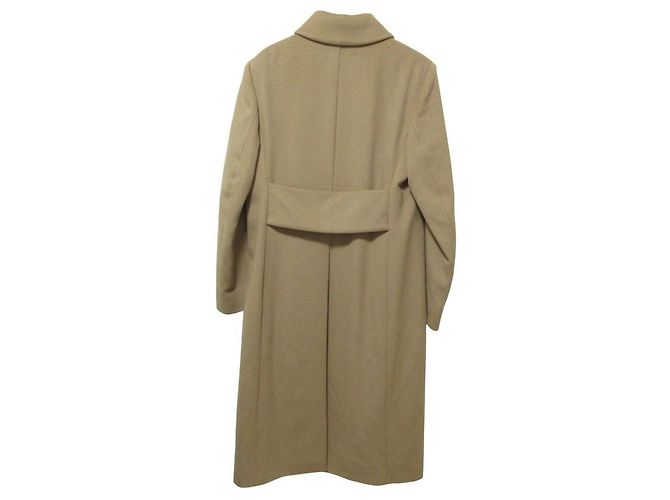 Abrigo largo de lana Max Mara Beige Camello - vista 2