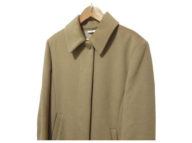 Abrigo largo de lana Max Mara Beige Camello - vista 4