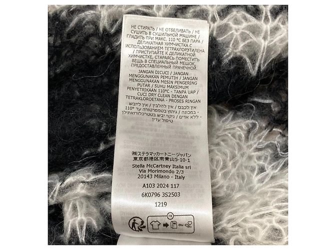 Stella Mc Cartney Stella McCartney Strickpullover mit offener Struktur Schwarz - Ansicht 11