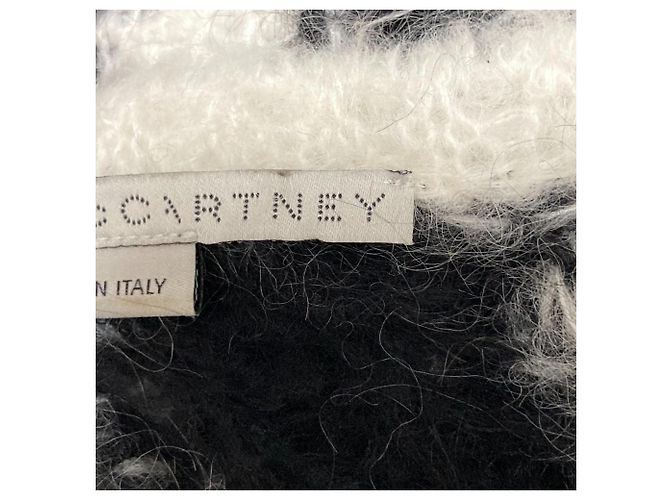 Stella Mc Cartney Stella McCartney Strickpullover mit offener Struktur Schwarz - Ansicht 7