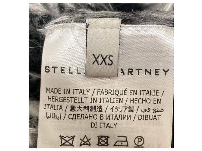 Stella Mc Cartney Stella McCartney Strickpullover mit offener Struktur Schwarz - Ansicht 9