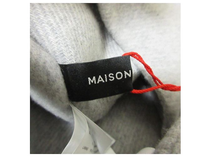 Autre Marque Maison Special PECOLAMB SUPER110's Abrigo largo sin cuello Castaño - vista 3