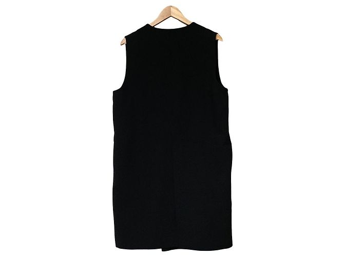 Autre Marque Dignite collier No Collar Double Long Gilet Negro - vista 2