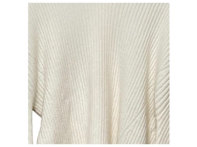 Autre Marque Estella.K Rippstrick-Pullover Roh - Ansicht 2