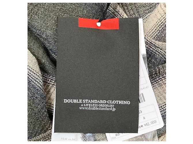 Autre Marque DOUBLE STANDARD CLOTHING Camicia in lana e viscosa Marrone - vista 9
