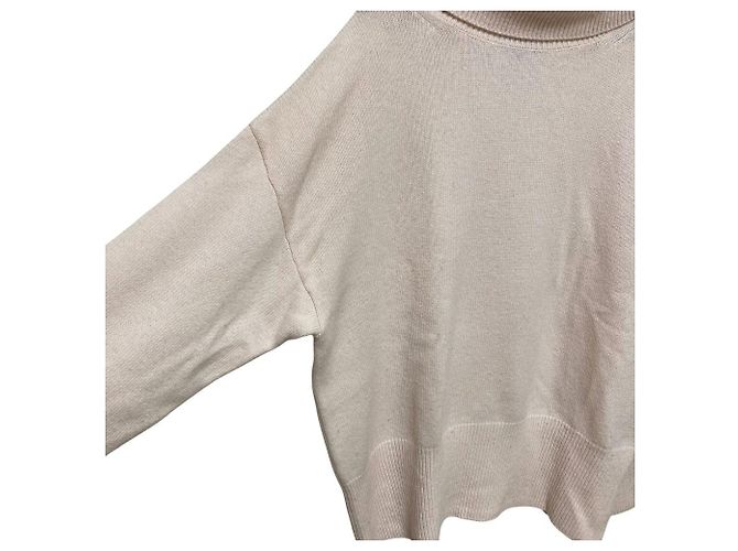 Theory Rollkragenpullover aus Kaschmir-Mischung Pink - Ansicht 2