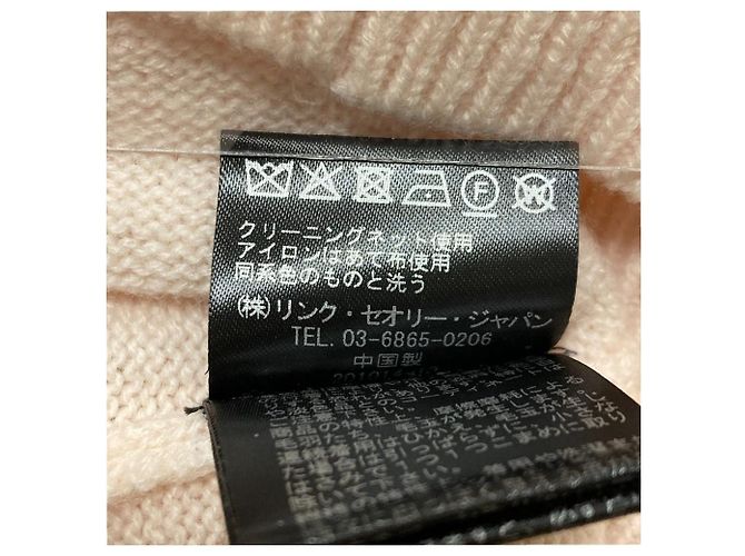 Theory Rollkragenpullover aus Kaschmir-Mischung Pink - Ansicht 7