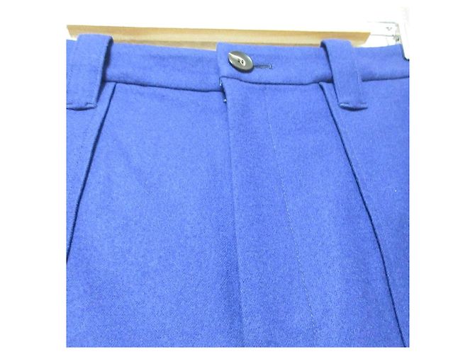 Autre Marque MARLENE DAM Wool Stretch Easy Pants Lila - Ansicht 3