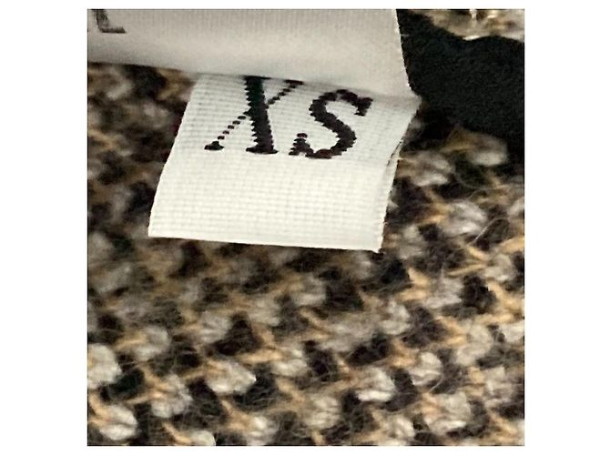 Autre Marque Abrigo Balmacaan de algodón estampado leopardo SEMICOUTURE Castaño - vista 5