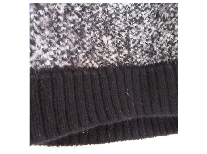 Autre Marque Falda de tweed de punto Picone Club Castaño - vista 5