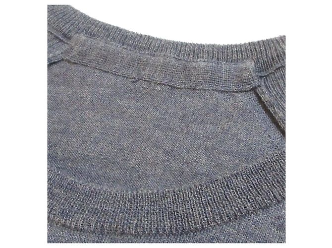 Autre Marque Deuxieme Classe Insonnia Projects LIMITED EDITION Knit Top Castaño Azul claro - vista 7