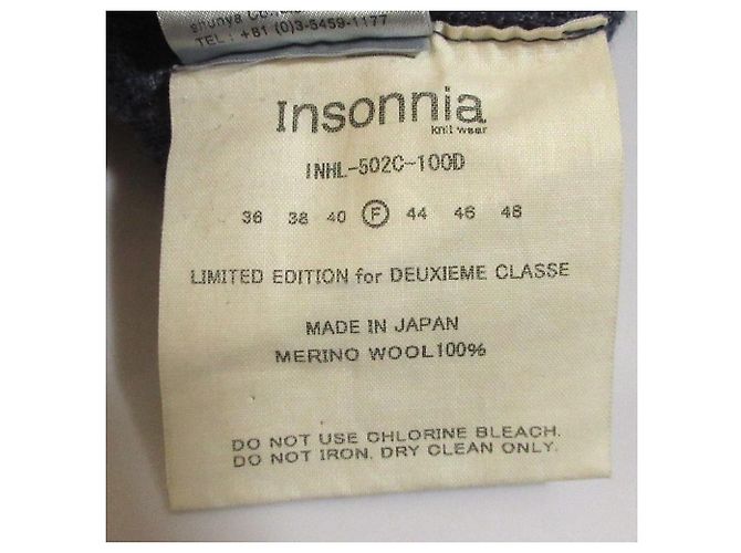 Autre Marque Deuxieme Classe Insonnia Projects LIMITED EDITION Knit Top Castaño Azul claro - vista 8
