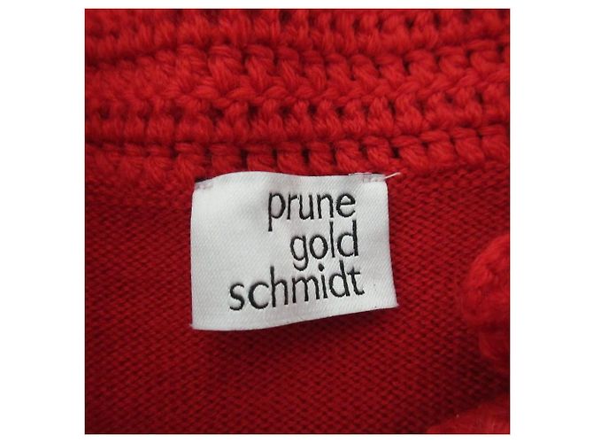 Autre Marque Sailor Strickpullover prune gold schmidt Rot - Ansicht 10