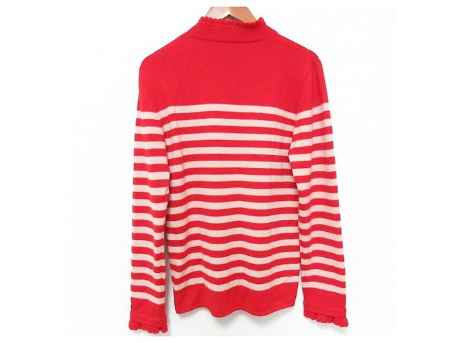 Autre Marque Sailor Strickpullover prune gold schmidt Rot - Ansicht 2