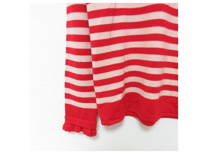 Autre Marque Sailor Strickpullover prune gold schmidt Rot - Ansicht 6