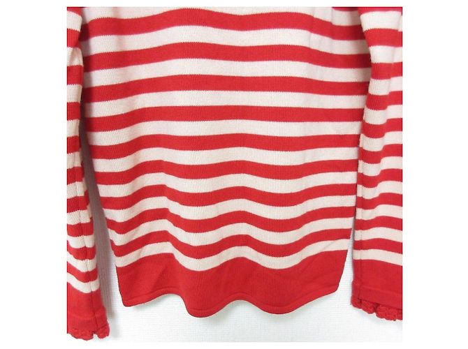 Autre Marque Sailor Strickpullover prune gold schmidt Rot - Ansicht 7